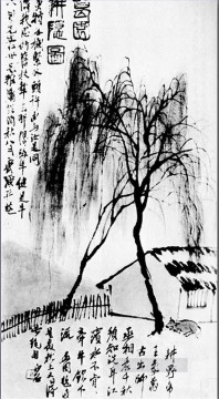 Chino Painting - Qi Baishi descansa después de arar a viejos chinos